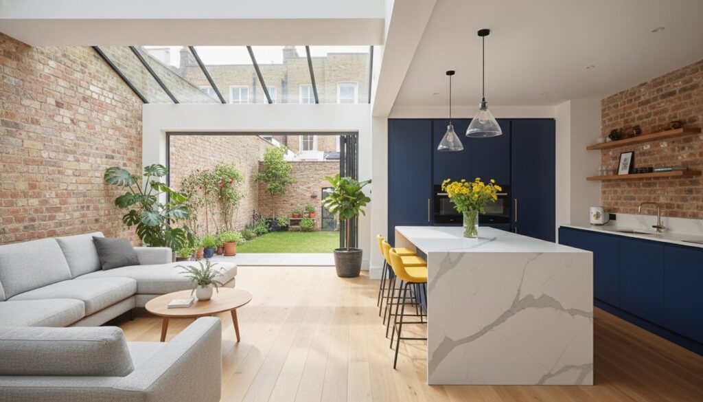 Large Extension Project Creating Open Plan Living: The 2026 London Guide